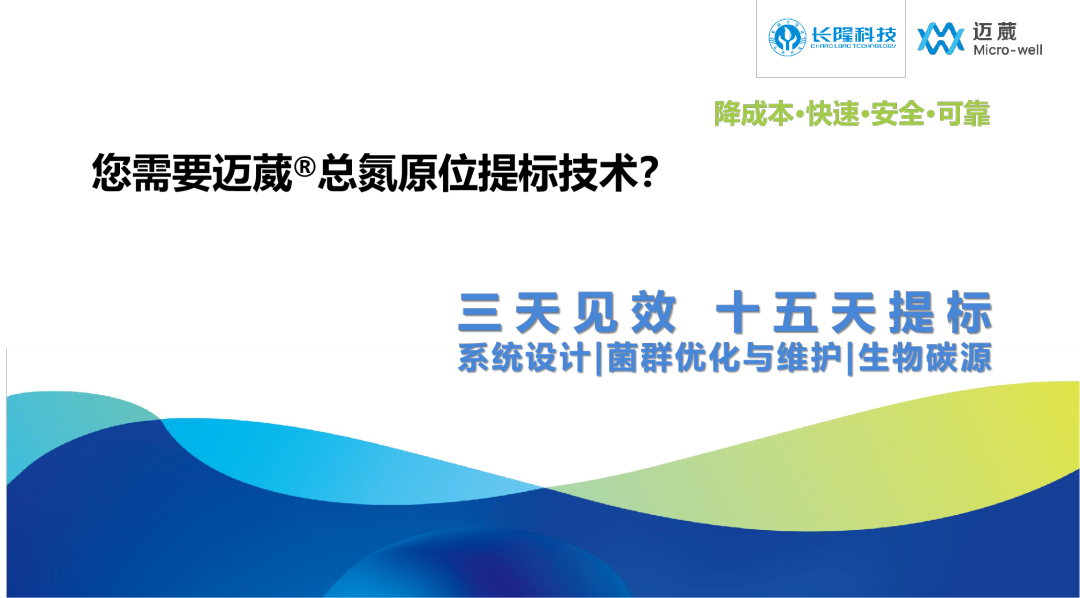 邁葳總氮提標技術(shù)